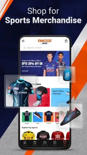 Screenshot FanCode app download for android
