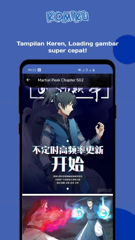 Screenshot Komiku app download Screenshot Komiku app download