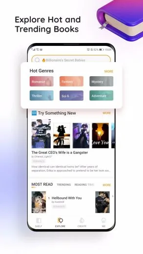 Screenshot Light Reader app download