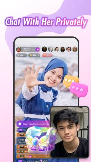 Screenshot apk Mango live