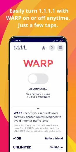 Screenshot 1111 vpn apk