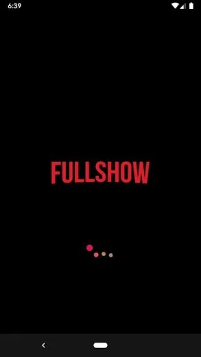 Screenshot FullShow app