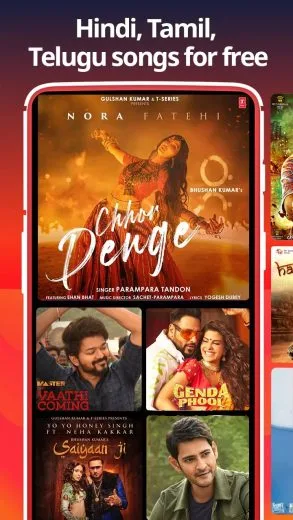 Screenshot Gaana Music mod apk