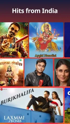 Screenshot Gaana Music mod