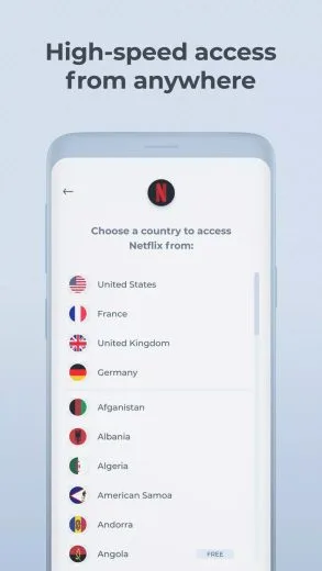 Screenshot Hola VPN free download