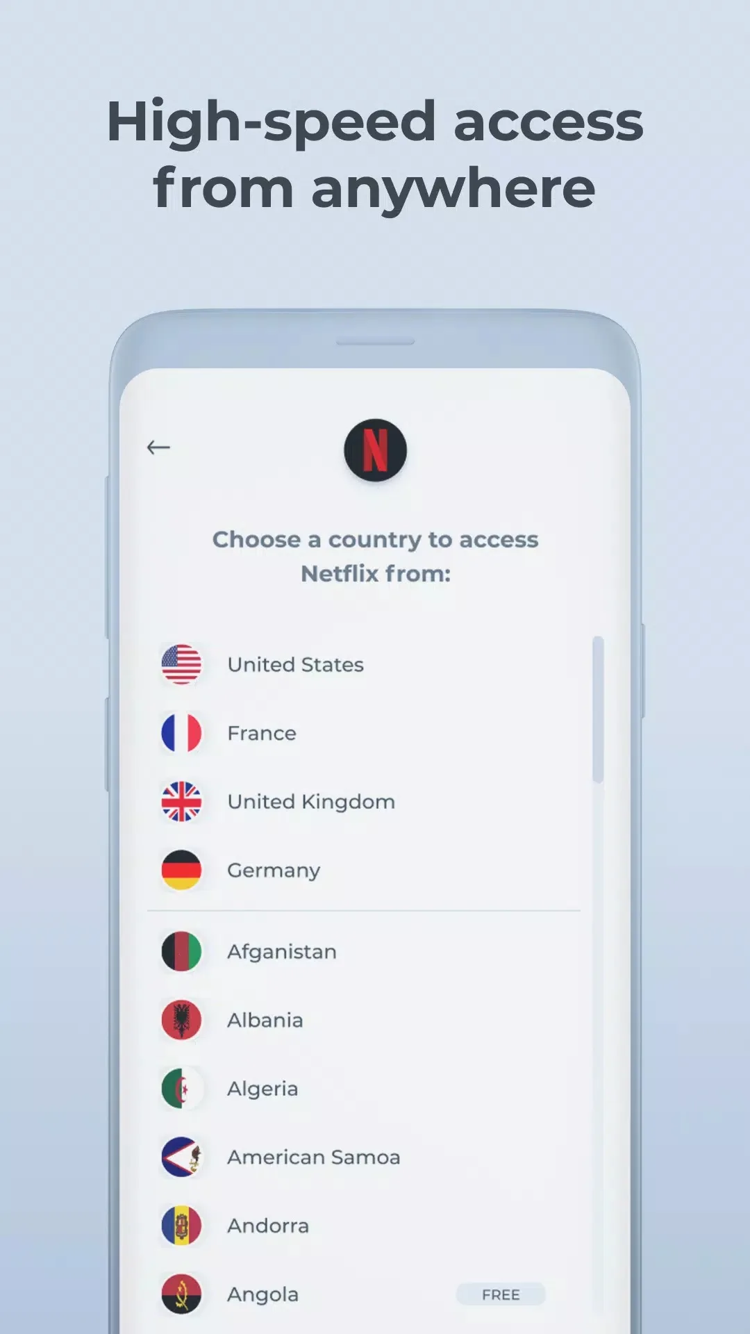 Screenshot Hola VPN free download Screenshot Hola VPN free download