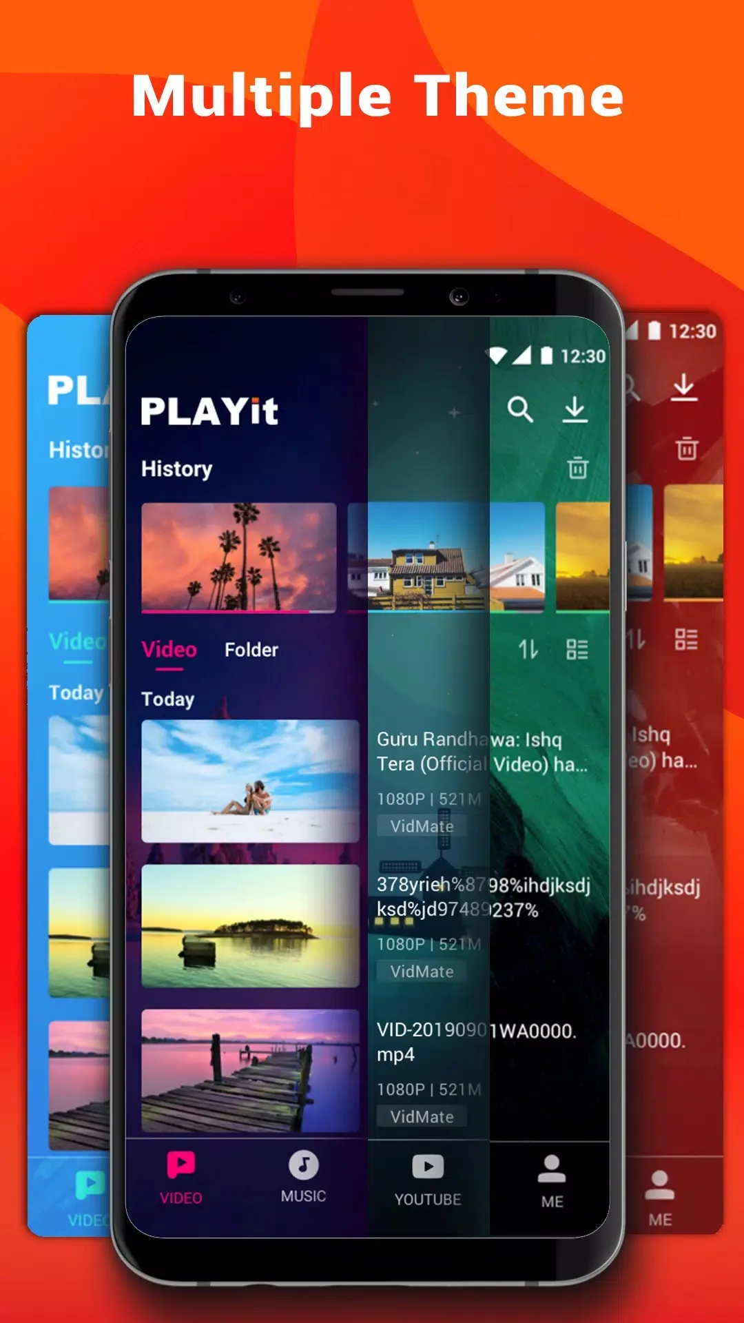 Screenshot PLAYit application Screenshot PLAYit application