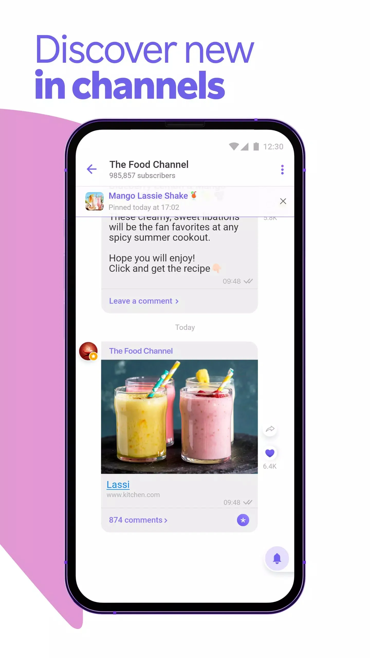 Screenshot Viber application Screenshot Viber application