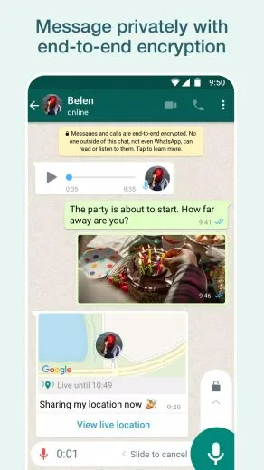 Screenshot WhatsApp mod