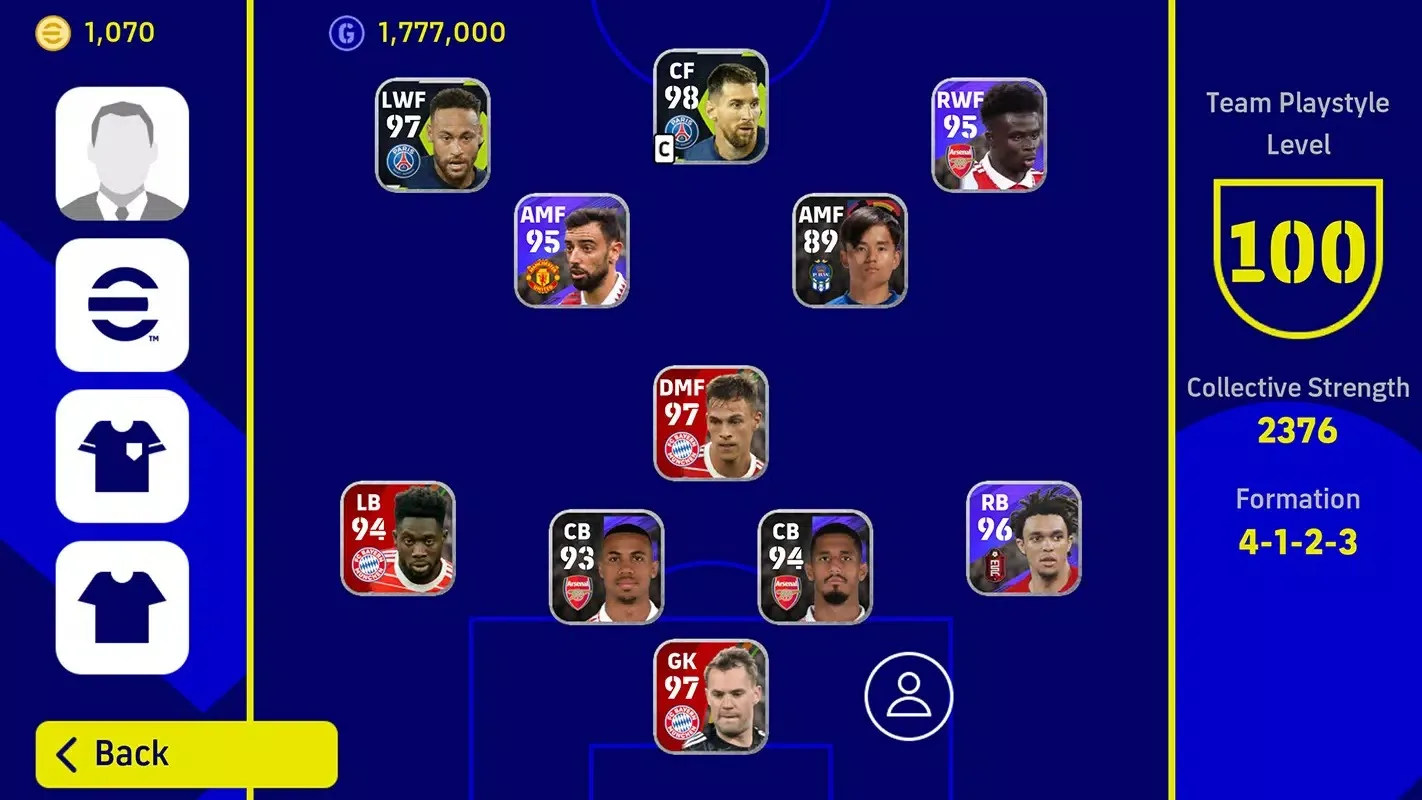 Game screenshot eFootball PES 2023 Game screenshot eFootball PES 2023