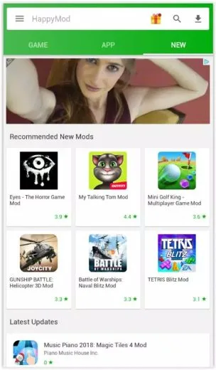 Screenshot HappyMod mod apk