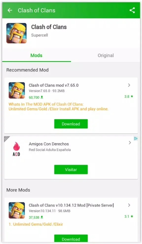 Screenshot HappyMod for Android Screenshot HappyMod for Android