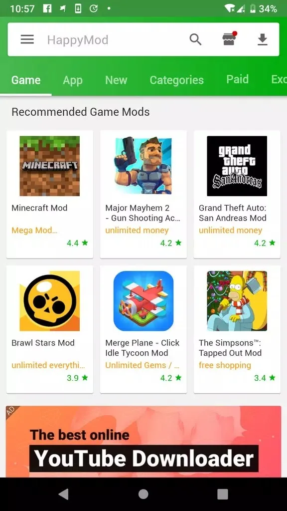 Screenshot HappyMod latest version Screenshot HappyMod latest version