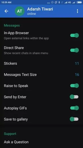 Gb whatsApp son sürüm ekran görüntüsü