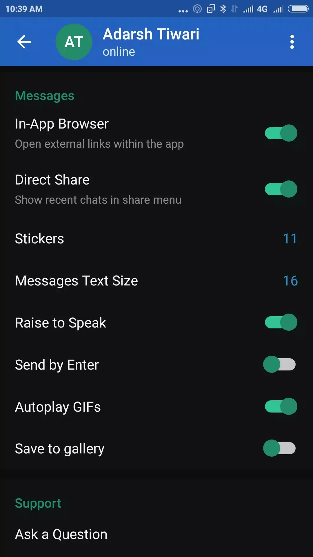 Screenshot Gb whatsApp latest version Screenshot Gb whatsApp latest version