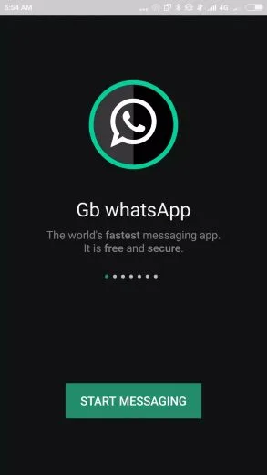 Gb whatsApp ekran görüntüsü