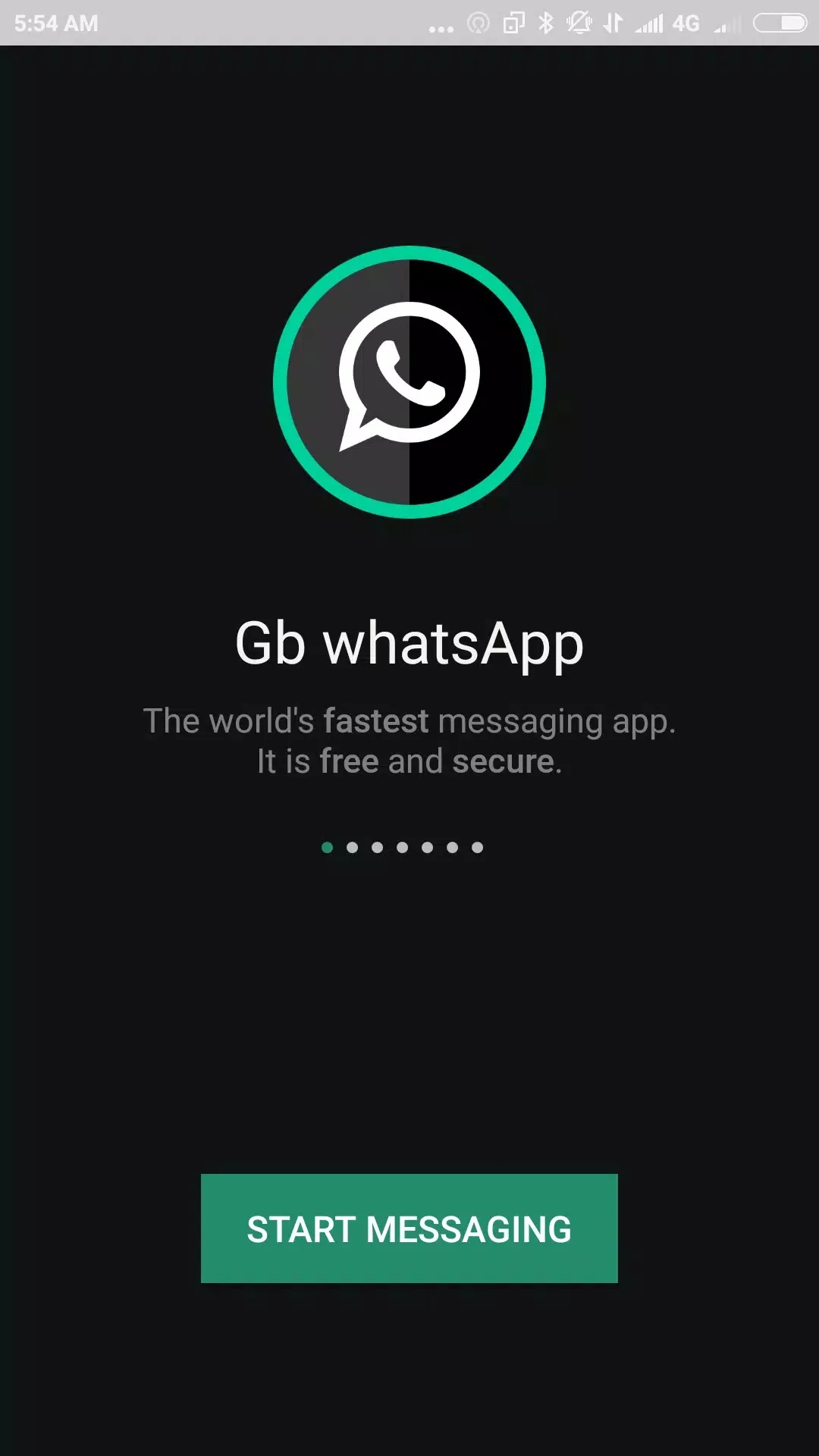 Screenshot Gb whatsApp Screenshot Gb whatsApp