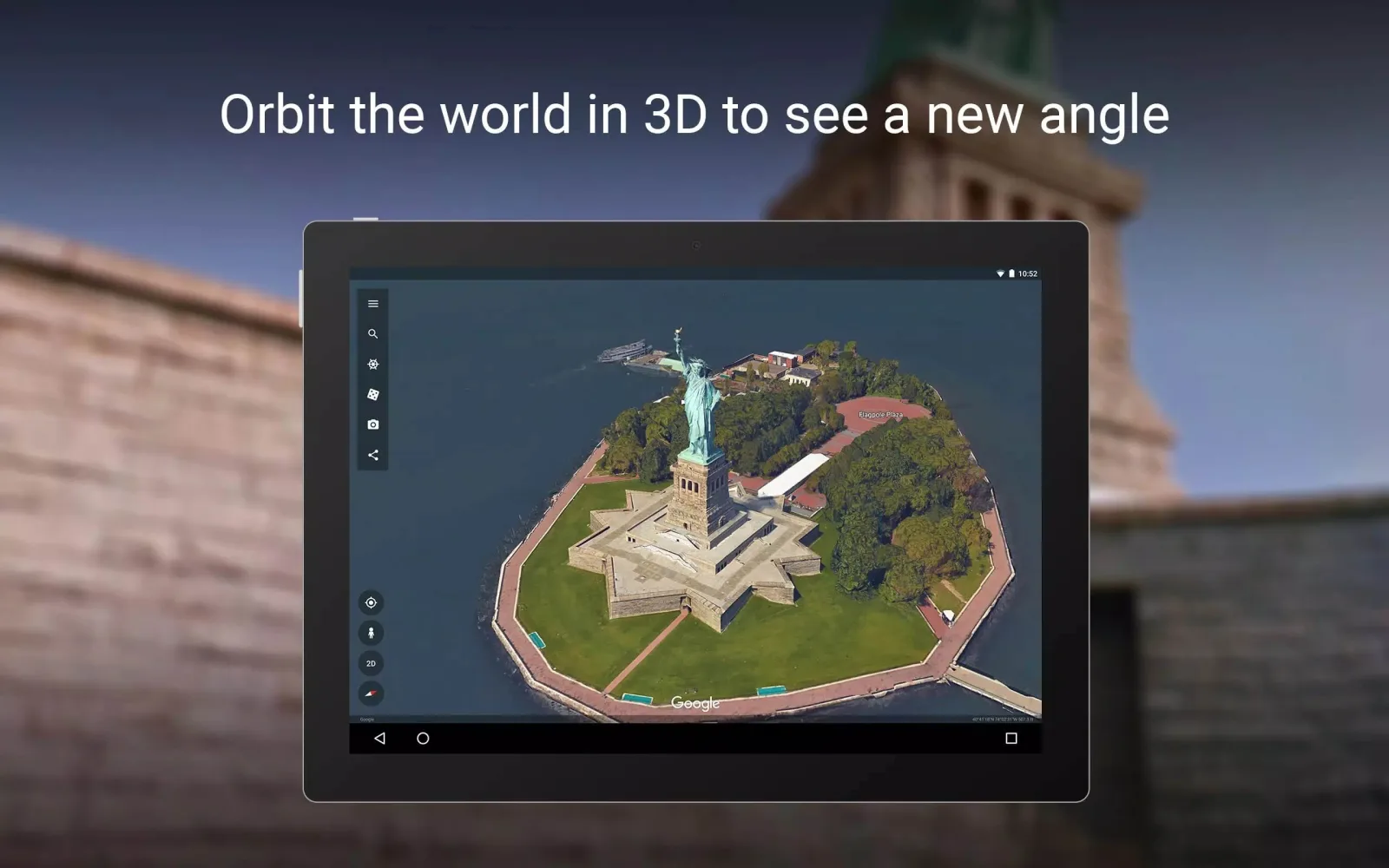 Screenshot Google Earth for Android Screenshot Google Earth for Android