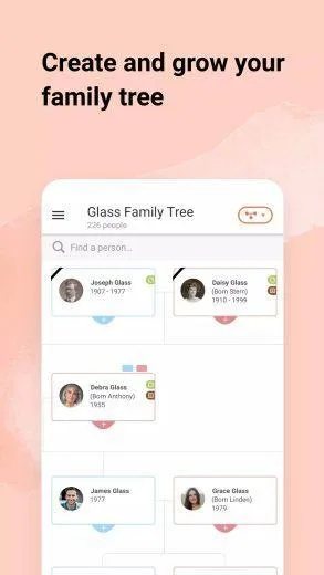 Screenshot MyHeritage apk