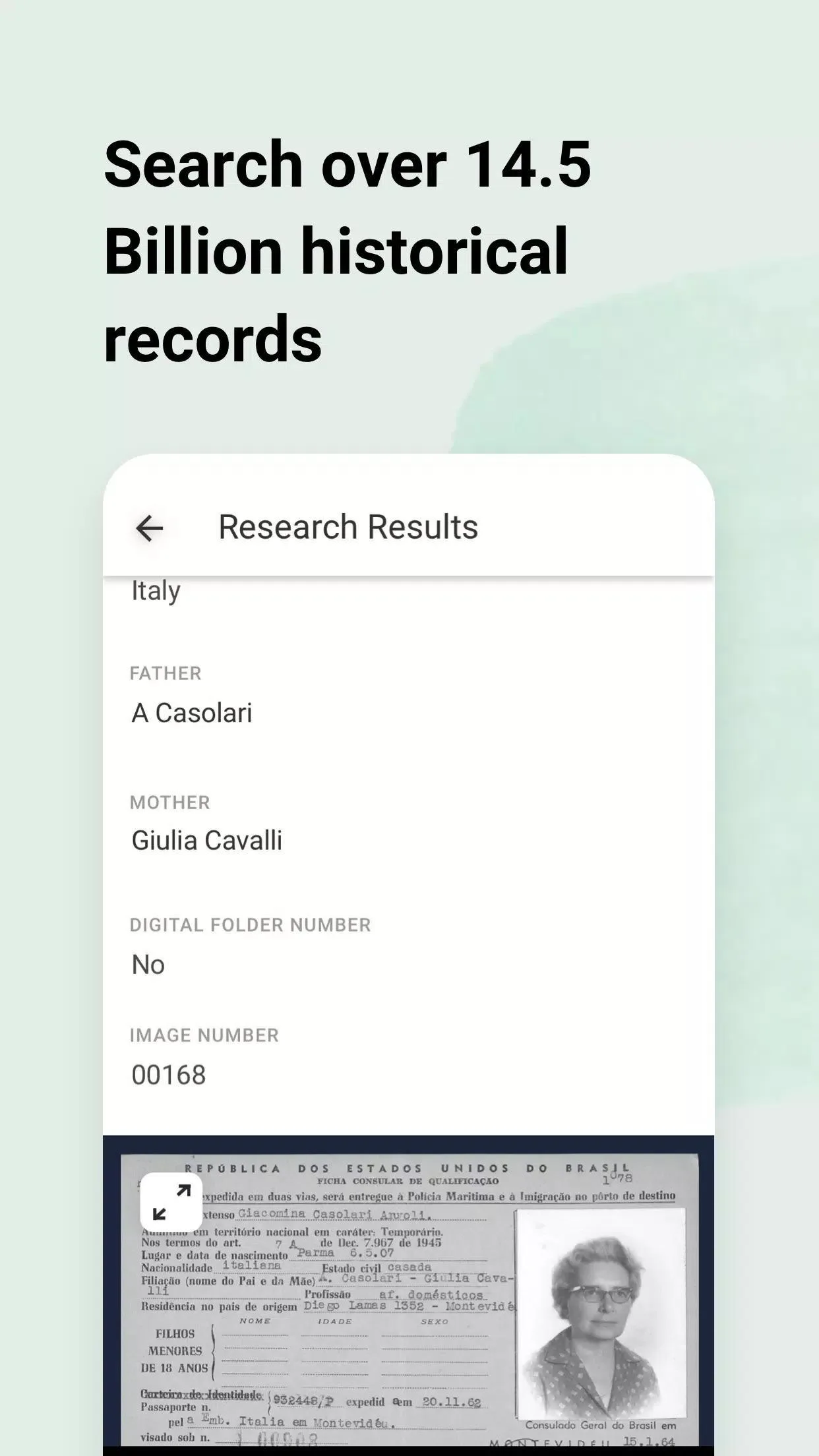 Screenshot MyHeritage free download Screenshot MyHeritage free download