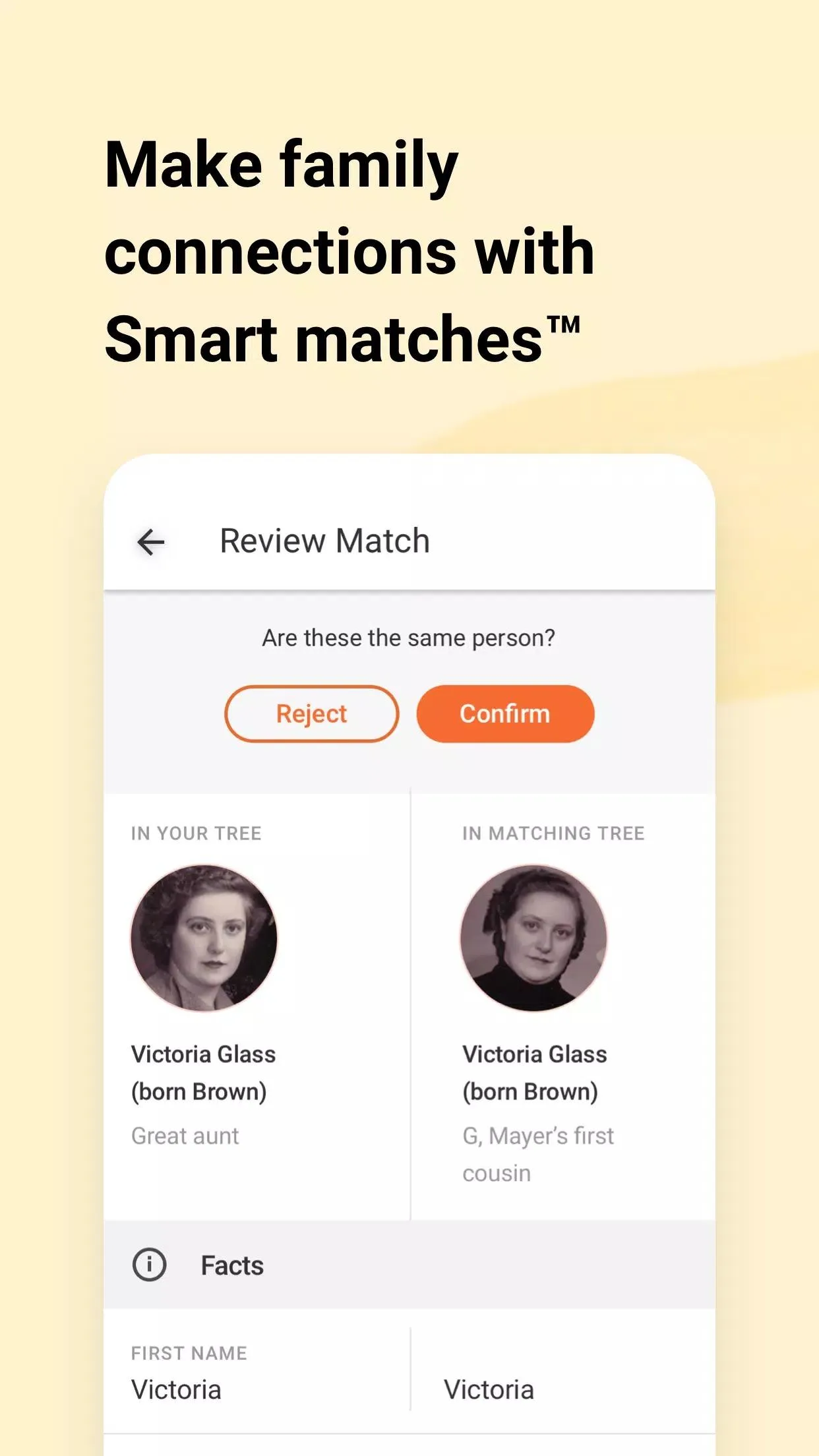 Screenshot MyHeritage for Android Screenshot MyHeritage for Android