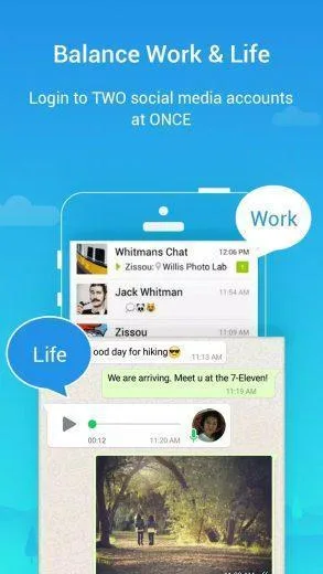 Screenshot Parallel Space apk download