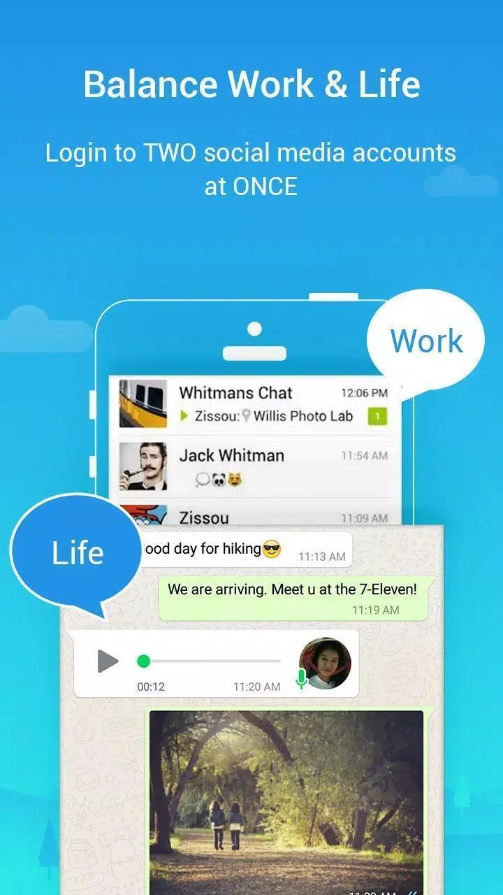 Screenshot Parallel Space apk download Screenshot Parallel Space apk download
