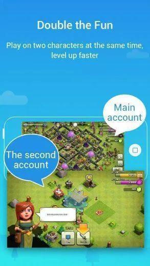 Screenshot Parallel Space app