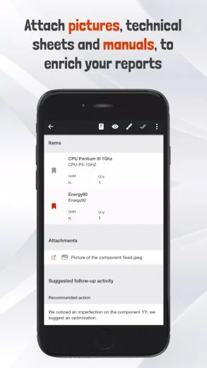 Screenshot Scarlett app