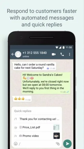 Screenshot WhatsApp Business apk