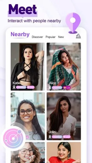 Screenshot Chamet app