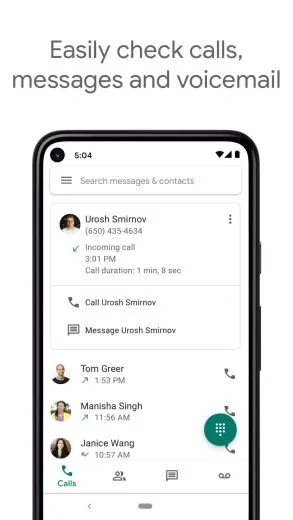 Screenshot Google Voice apk