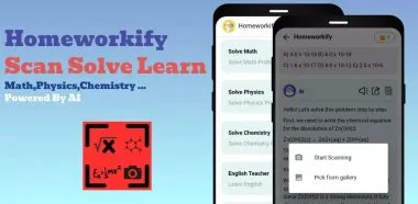 Screenshot Homeworkify apk
