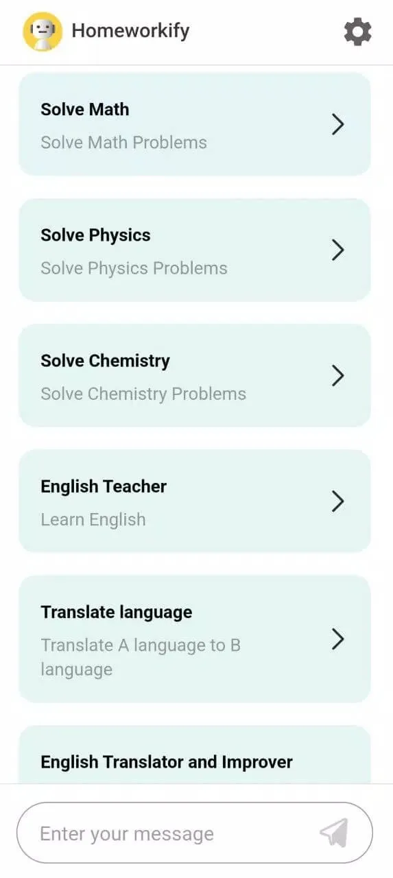 Screenshot Homeworkify Apps Screenshot Homeworkify Apps