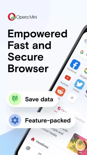 Screenshot Opera Mini apk