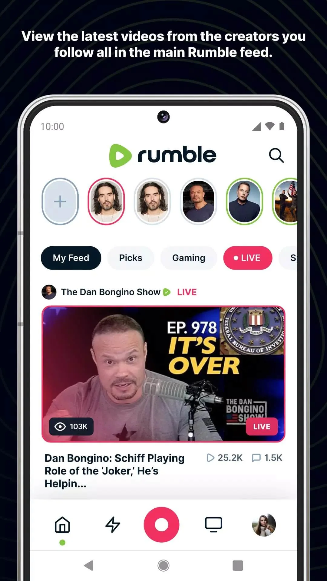 Screenshot Rumble apk Screenshot Rumble apk