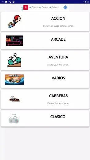 Screenshot TEU 2.0 app