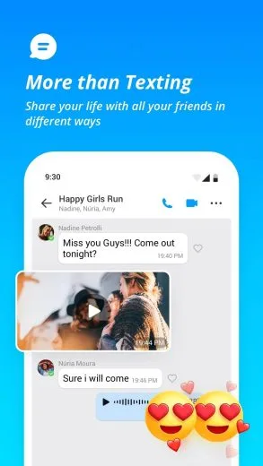 Screenshot imo beta app