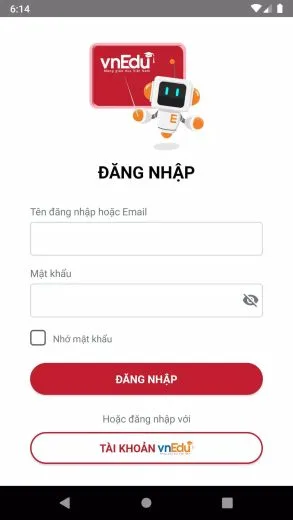Screenshot vnEdu LMS