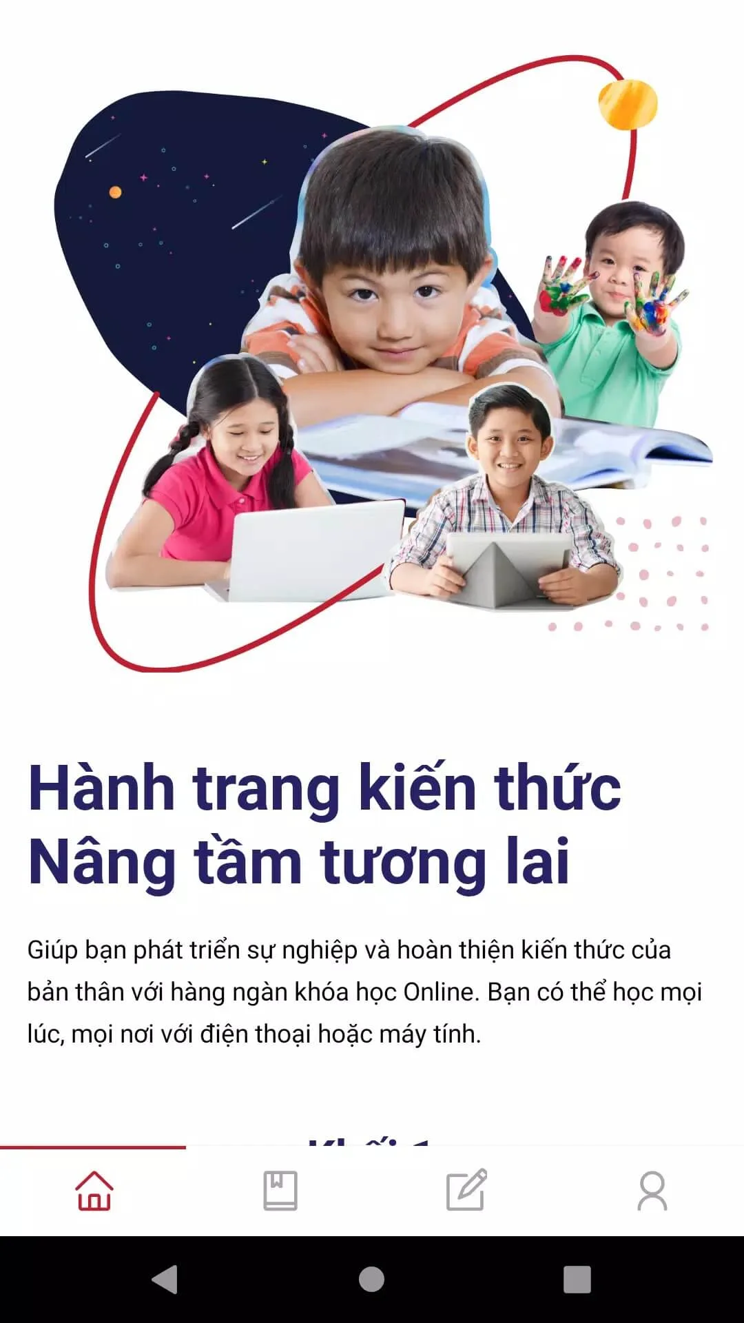 Screenshot vnEdu LMS app Screenshot vnEdu LMS app