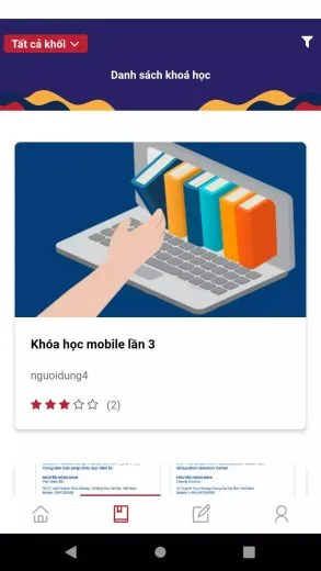 Screenshot vnEdu LMS apk