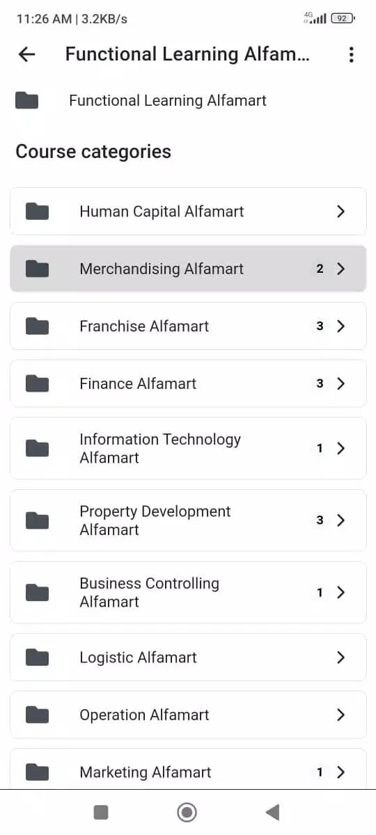 Screenshot Alfa Learning Download Screenshot Alfa Learning Download