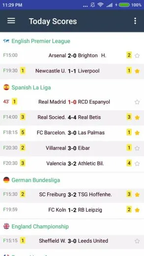 Schermata Azscore apk