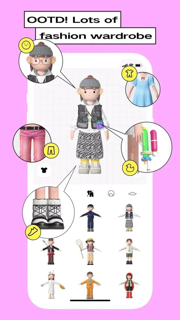Screenshot Bondee app