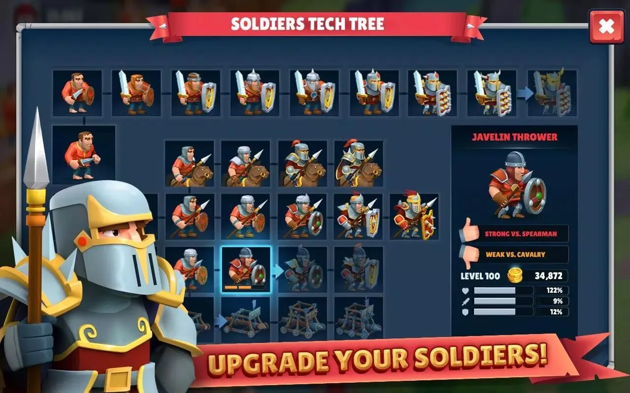 Game screenshot Game of Warriors mod Game screenshot Game of Warriors mod
