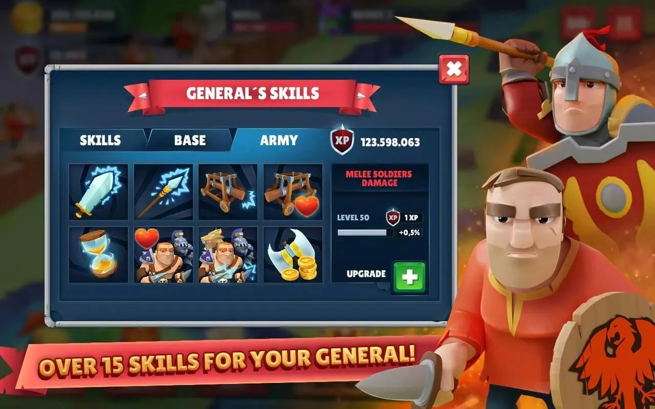 Game screenshot Game of Warriors for Android Game screenshot Game of Warriors for Android