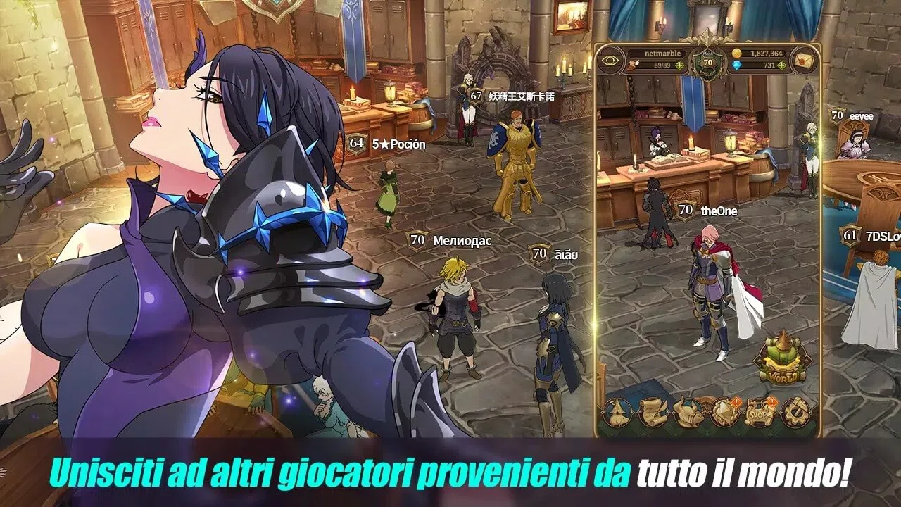 Game screenshot The Seven Deadly Sins latest version Game screenshot The Seven Deadly Sins latest version