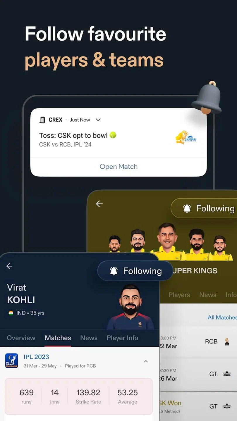 Screenshot CREX Cricket Exchange free download Screenshot CREX Cricket Exchange free download