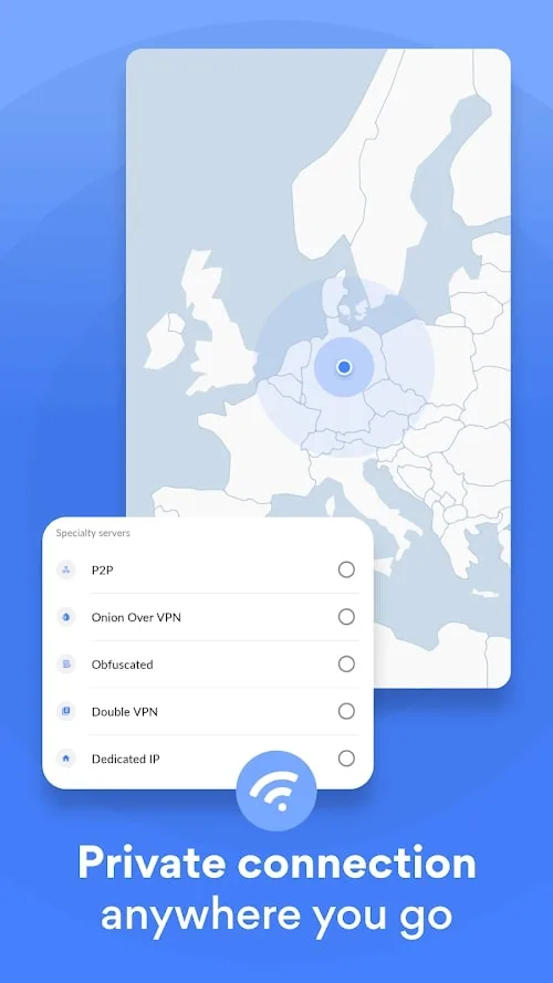 Screenshot NordVPN Screenshot NordVPN