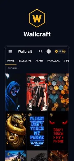 Screenshot Wallcraft mod apk